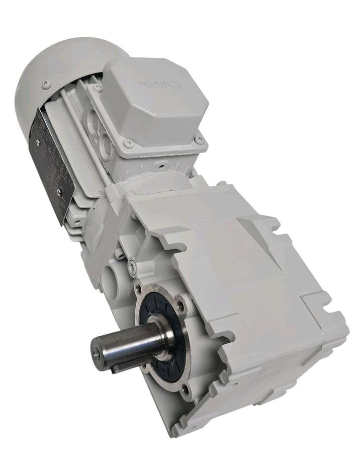 Used LENZE GKR03-2M VBR 063C32 GEAR MOTOR MDEMAXX 063-32 3-MOT EN60034 NSNP
