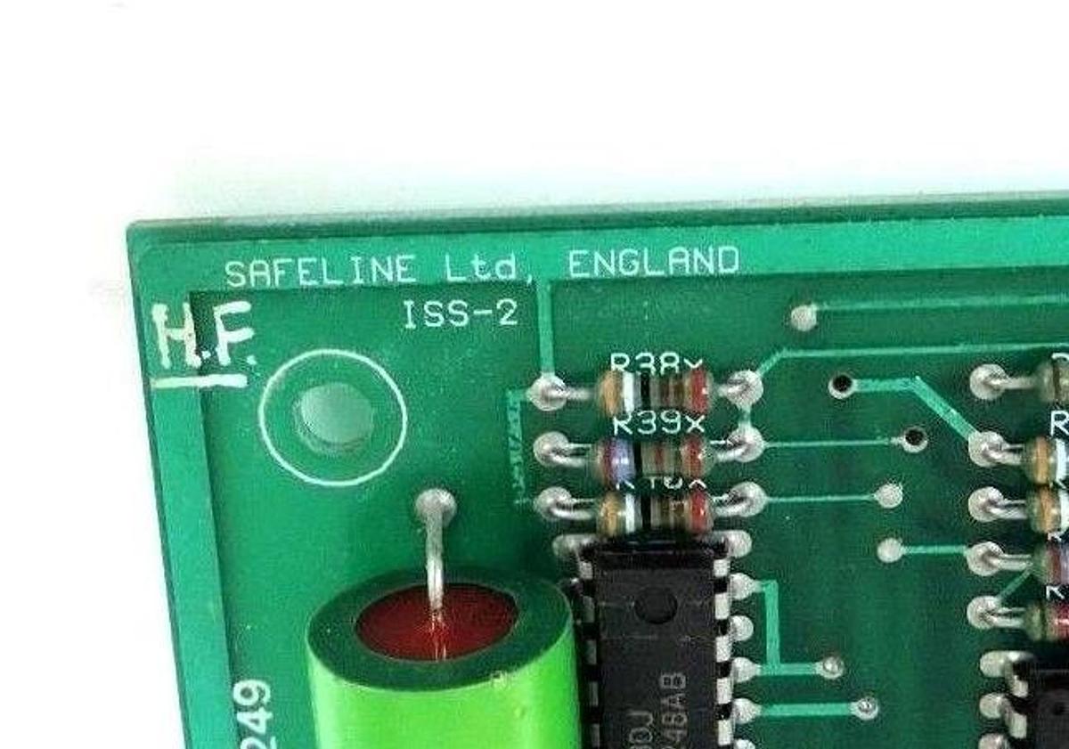 Used SAFELINE ISS-2 CONTROL BOARD ISS2