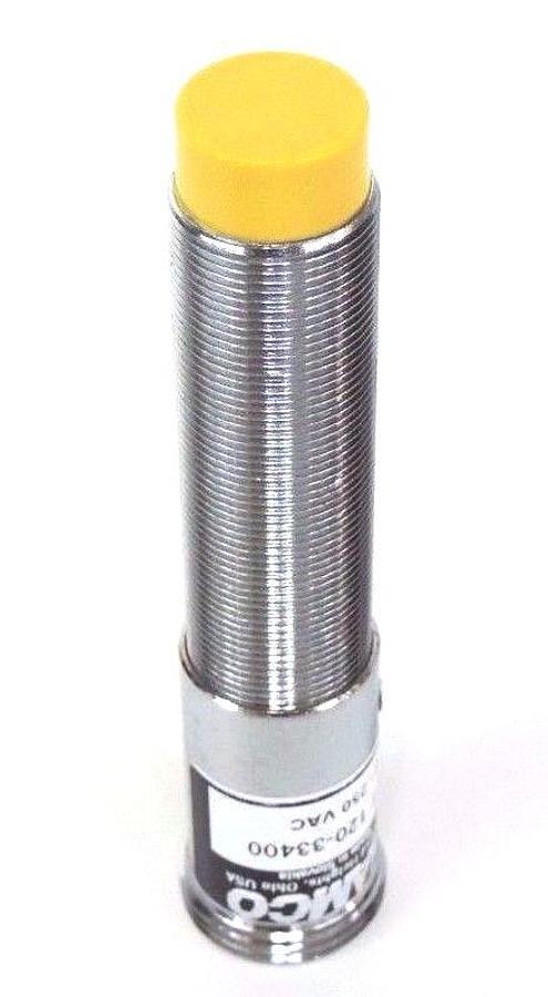 Used NEW NAMCO ET120-33400 PROXIMITY SWITCH ET12033400, 20-250 VAC, 400mA