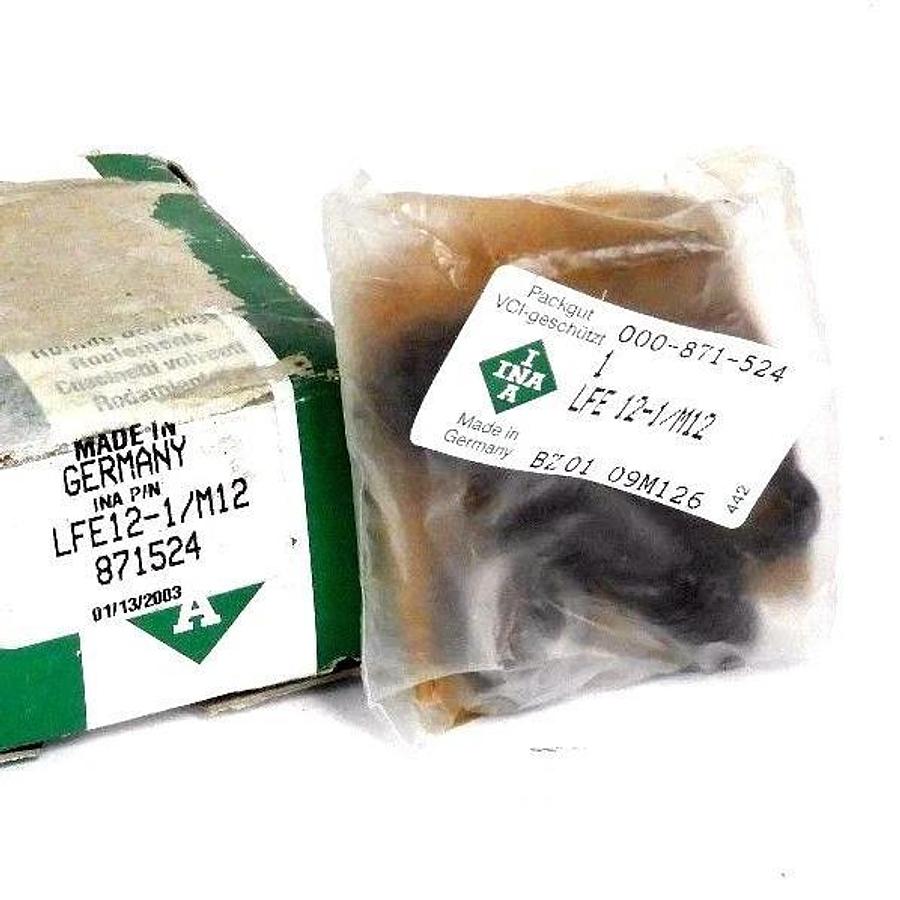 NIB INA LFE12-1/M12 LINEAR TRACK ROLLER 871524 LFE121M12
