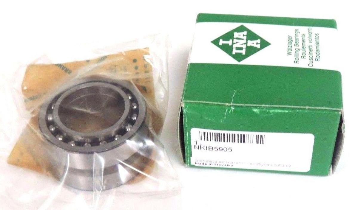 NIB INA NKI-B5905 NEEDLE BEARING THRUST BALL COMBINED 25X42X23MM, NKIB5905