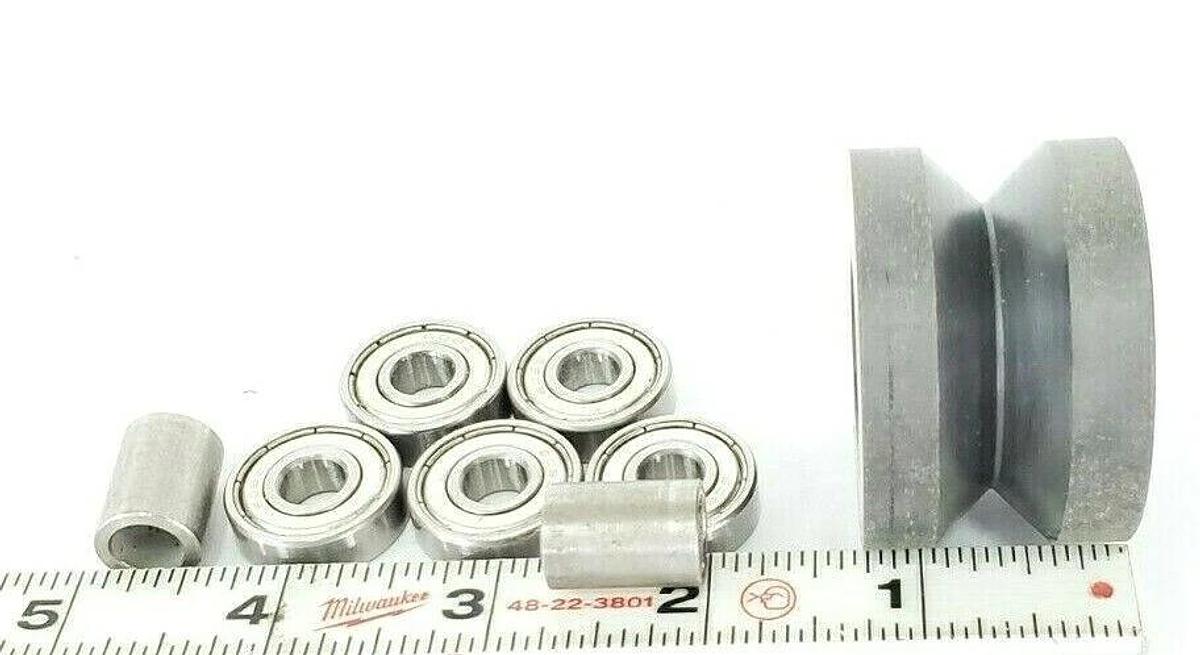 NEW GENERIC 69-800 PULLEY ASSEMBLY KIT (5 608Z BEARINGS, 2 BUSHINGS, 1 SHEAVE)