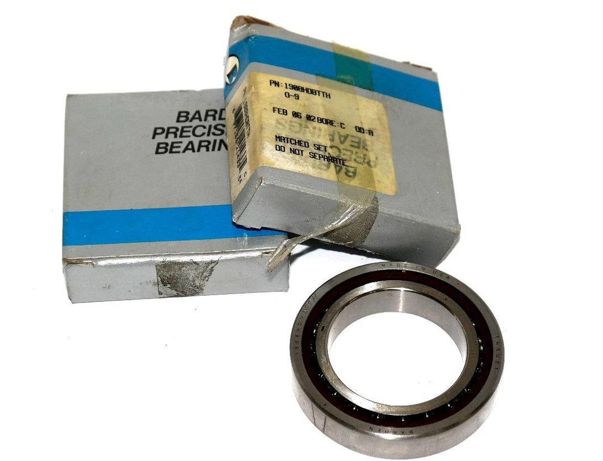 Used NIB BARDEN 1908HDBTTH PRECISION BEARING SET