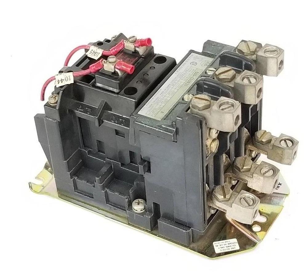 Used ALLEN BRADLEY 500-COD930 STARTER SER. A CC236 120V, 60HZ, 500COD930