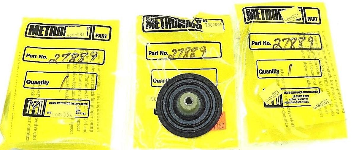 Used LOT OF 3 NEW LMI LUQUID METRONICS 27889 LIQUIFRAMS