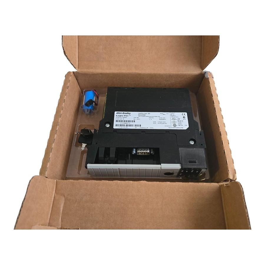 Used Allen Bradley 1756-L61 /B ControlLogix 5561 Processor 2MB Memory RS-232 NSNP