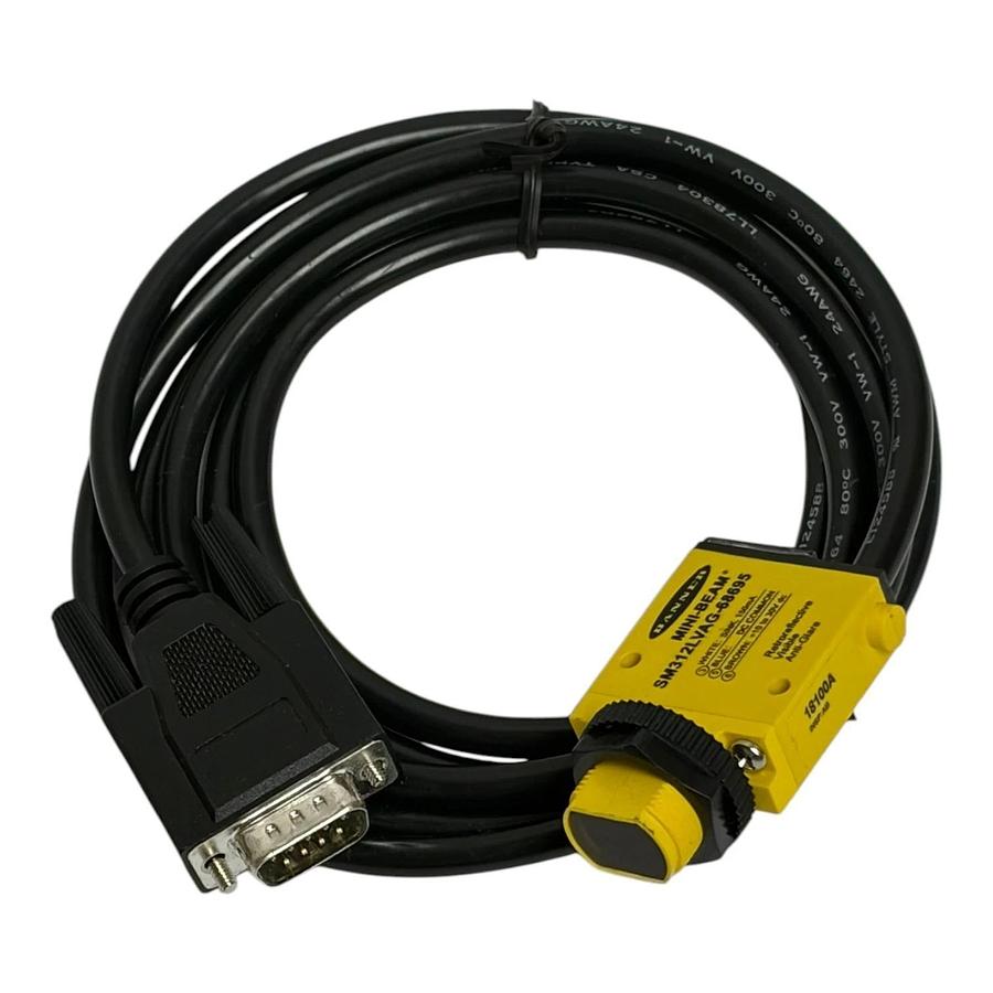 Banner Engineering SM312LVAG-68695 Mini-Beam Polarized Retroreflective Sensor