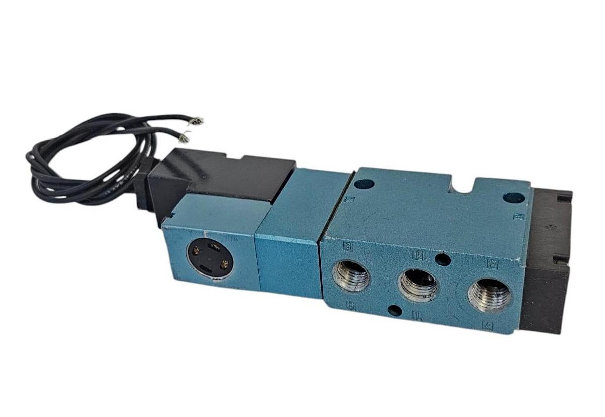 Used MAC VALVES 811C-PM-507AA-152AG SOLENOID VALVE 811CPM507AA152AG, PME-501CA PILOT