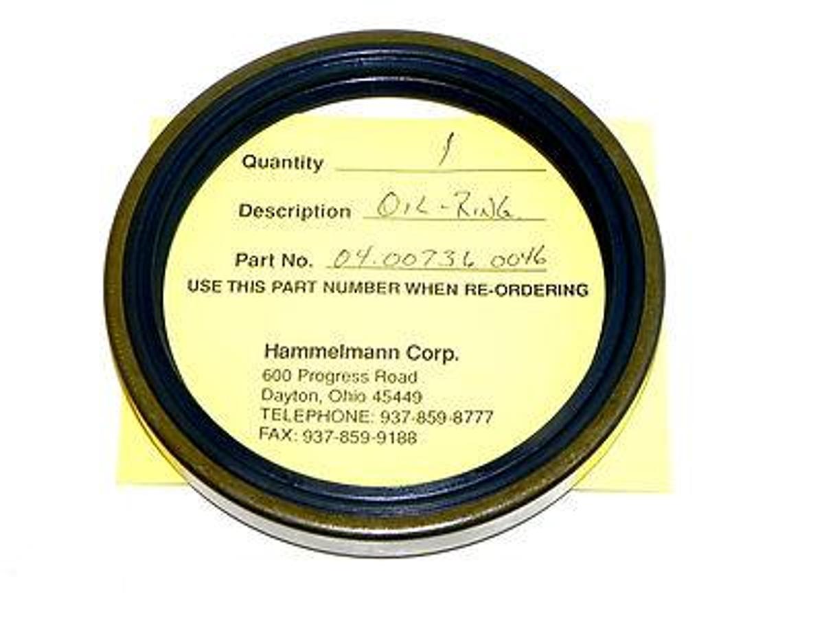Used NEW HAMMELMANN 04.00736.0046 OIL SEAL 04007360046