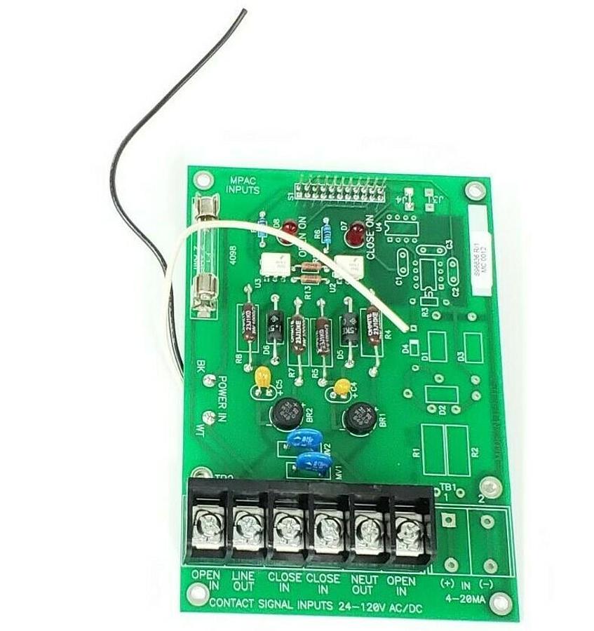 Used NEW KOSO S96836 R/1 DUAL INPUT BOARD REXA D96711 REV. 1 MC 0012