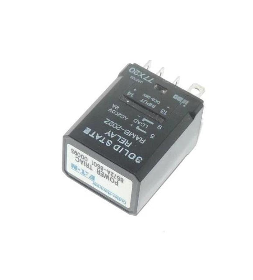 Used CUTLER-HAMMER RAMB-202Z SOLID STATE RELAY POWER TRIAC 8572A-6501