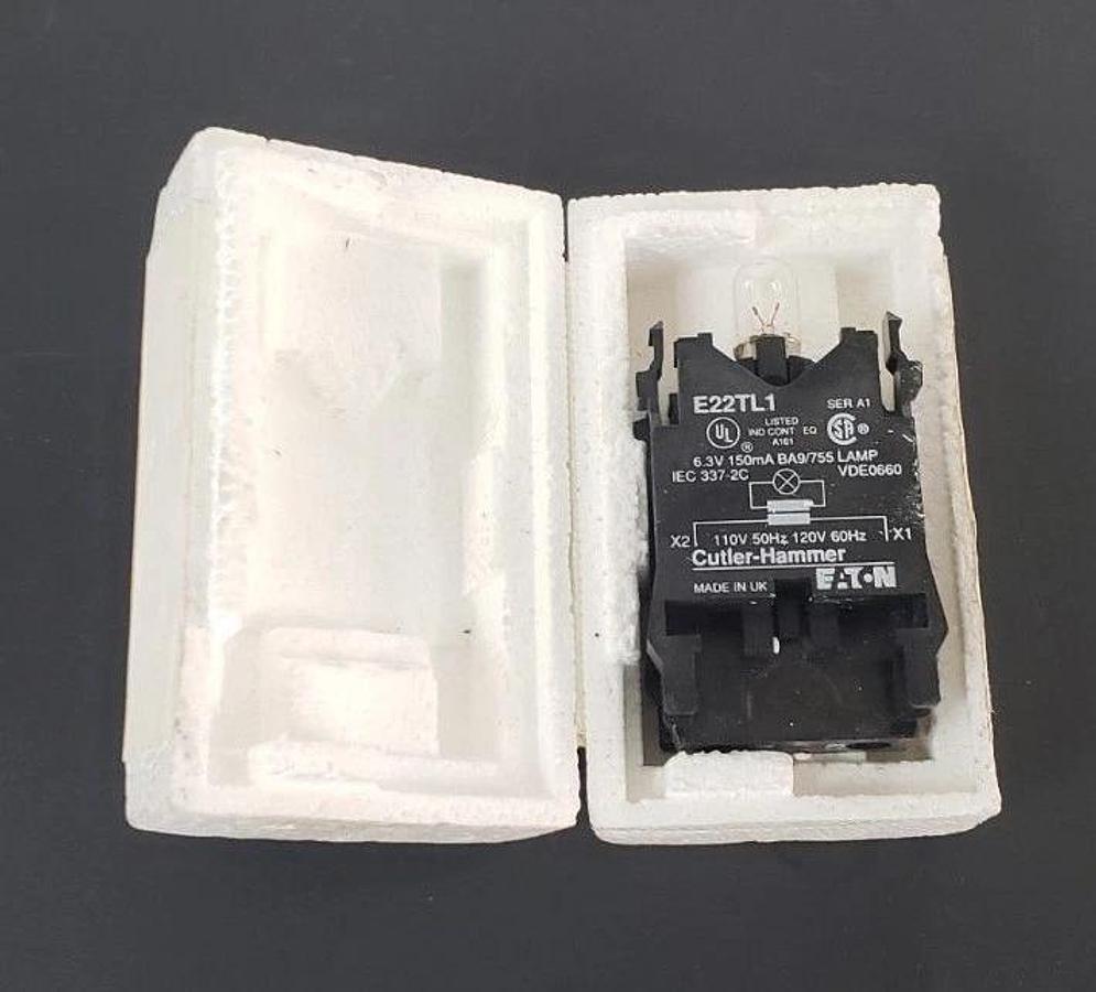 Used NEW EATON CUTLER-HAMMER E22TL1 TRANSFORMER UNIT SER. A1, 110V 50HZ, 120V 60HZ