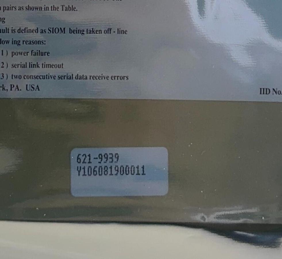 Used HONEYWELL 621-9939 / 6219939 SERIAL LINK COMMUNICATION MODULE I/O CHANNELS REMAN