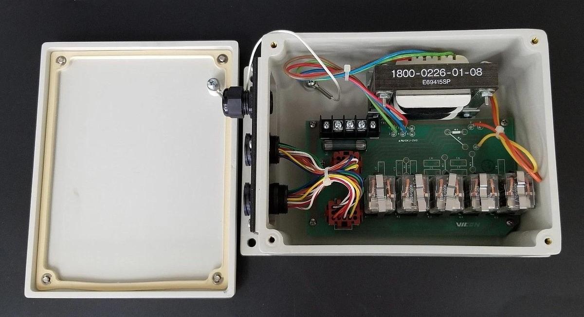Used VICON INDUSTRIES MODEL V181R ENCLOSURE 50/60HZ, PRODUCT 3101, 1128-1071-03-20