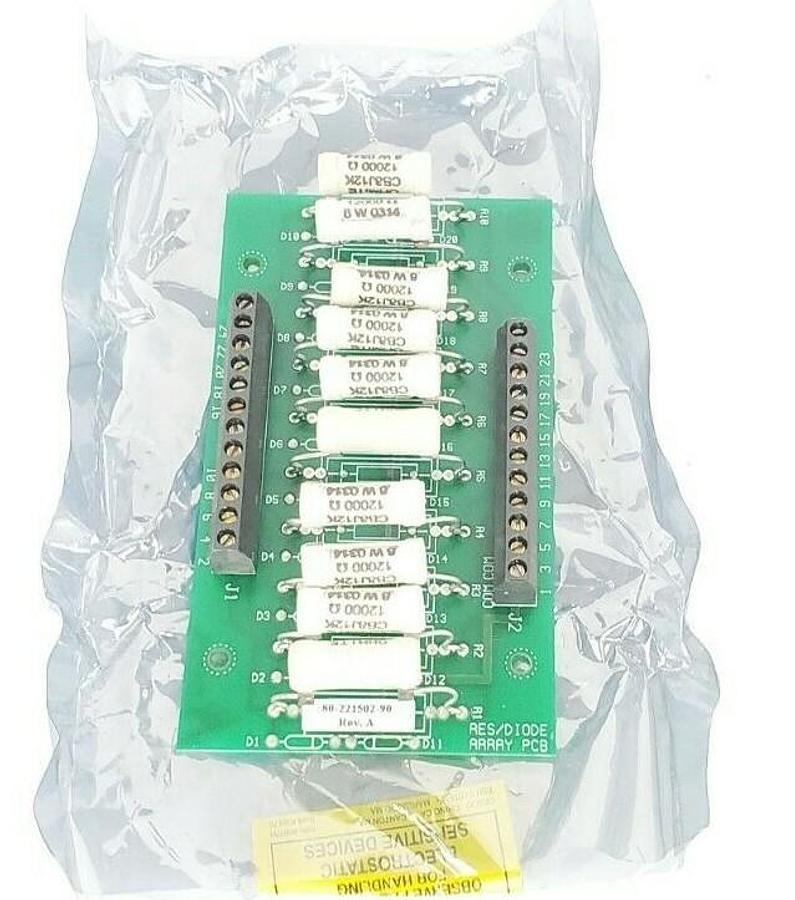 Used NIB SOLID STATE CONTROLS 80-221502-90 RESISTOR ARRAY CIRCUIT BOARD 8022150290