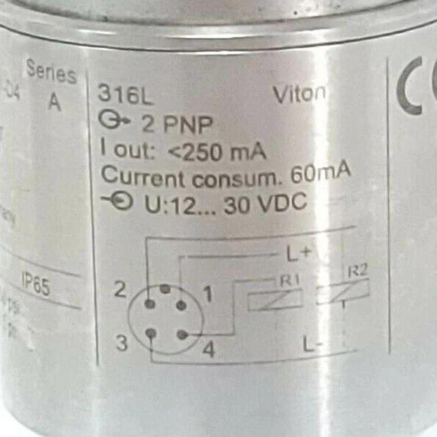 Used ALLEN BRADLEY 836E-DA1EN1-D4 PRESSURE SWITCH SOLID STATE 0-145PSI 1/4'' SER. A