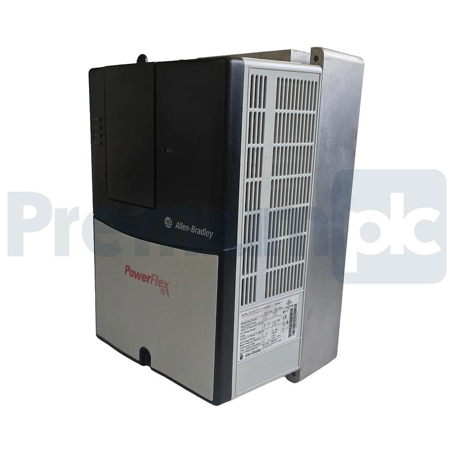 Used Allen-Bradley 20AB015A0AYNANNN /A PowerFlex 70 VFD 5HP 240V 3-Ph AC Drive USPI