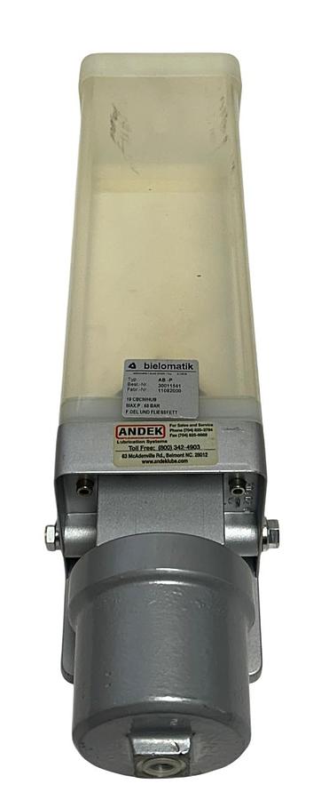 Used BIELOMATIK AB-P / 30011541 / 11082000 SINGLE PISTON HYDRAULIC PUMP 10CBCM NSNP