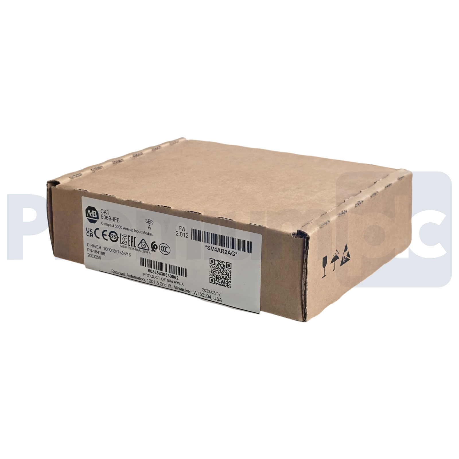 Used Opened Pre-Owned Allen Bradley 5069-IF8 /A Compact 5000 8-Ch Analog Input Module