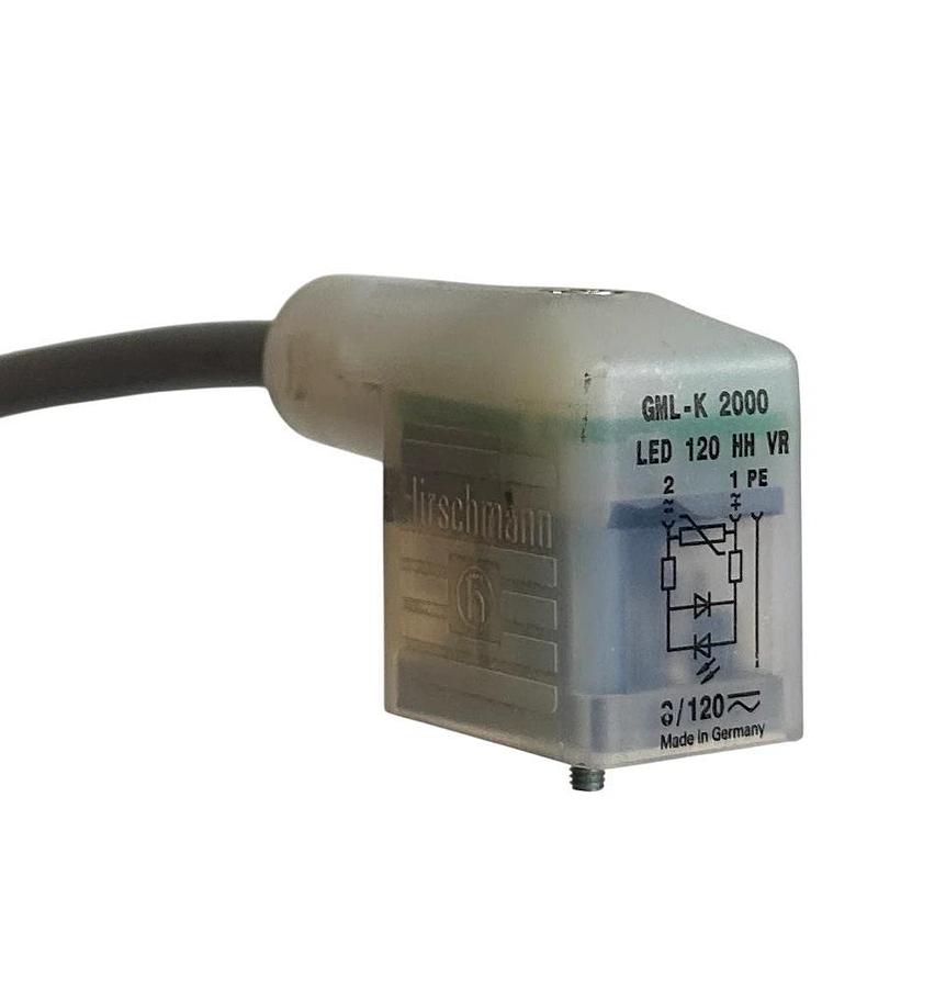 HIRSCHMANN GML-K 2000 LED 120 HH VR / GML-K CABLE CONNECTOR 24VDC NSNP
