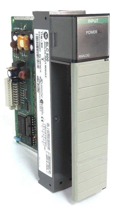 Used ALLEN BRADLEY 1746-NI4 ANALOG INPUT MODULE 1746NI4 SER. A