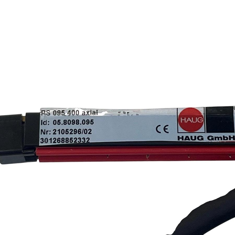 HAUG RS 095.400 Axial Ionisation Bar PS095-400 ID 05.8098.09 Static Eliminator