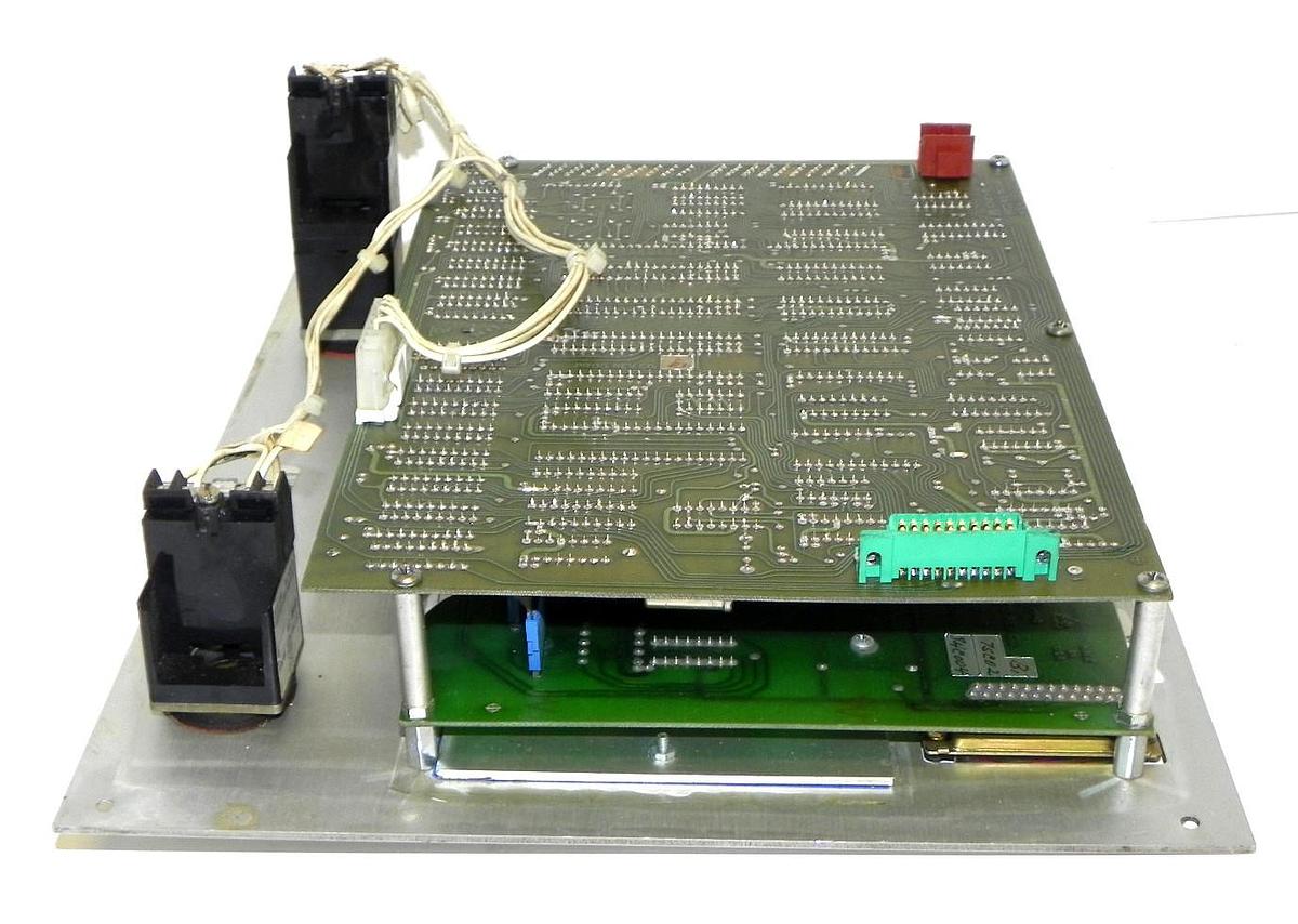 Used UTICOR DATA ENTRY PANEL 75C04 60B30-5, 75C02 60B28-2