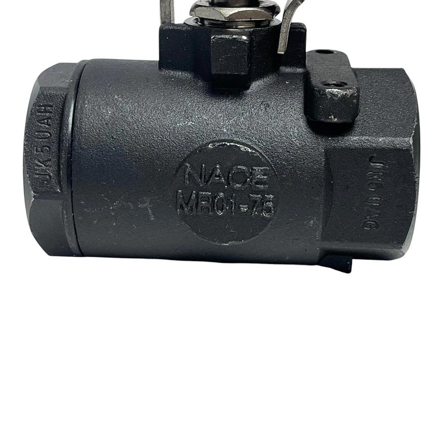 GEA FES 103180904 1" FPT Vented Ball Valve Oil By-Pass NACE MR01-75 New Surplus