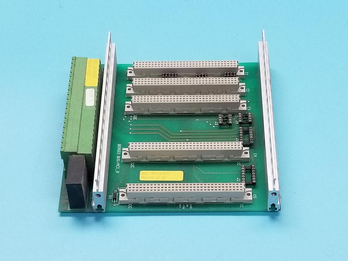 Used BERGES BUS/ACI/B/C01 PC BOARD BUS/ACI_B, 931104 10 25