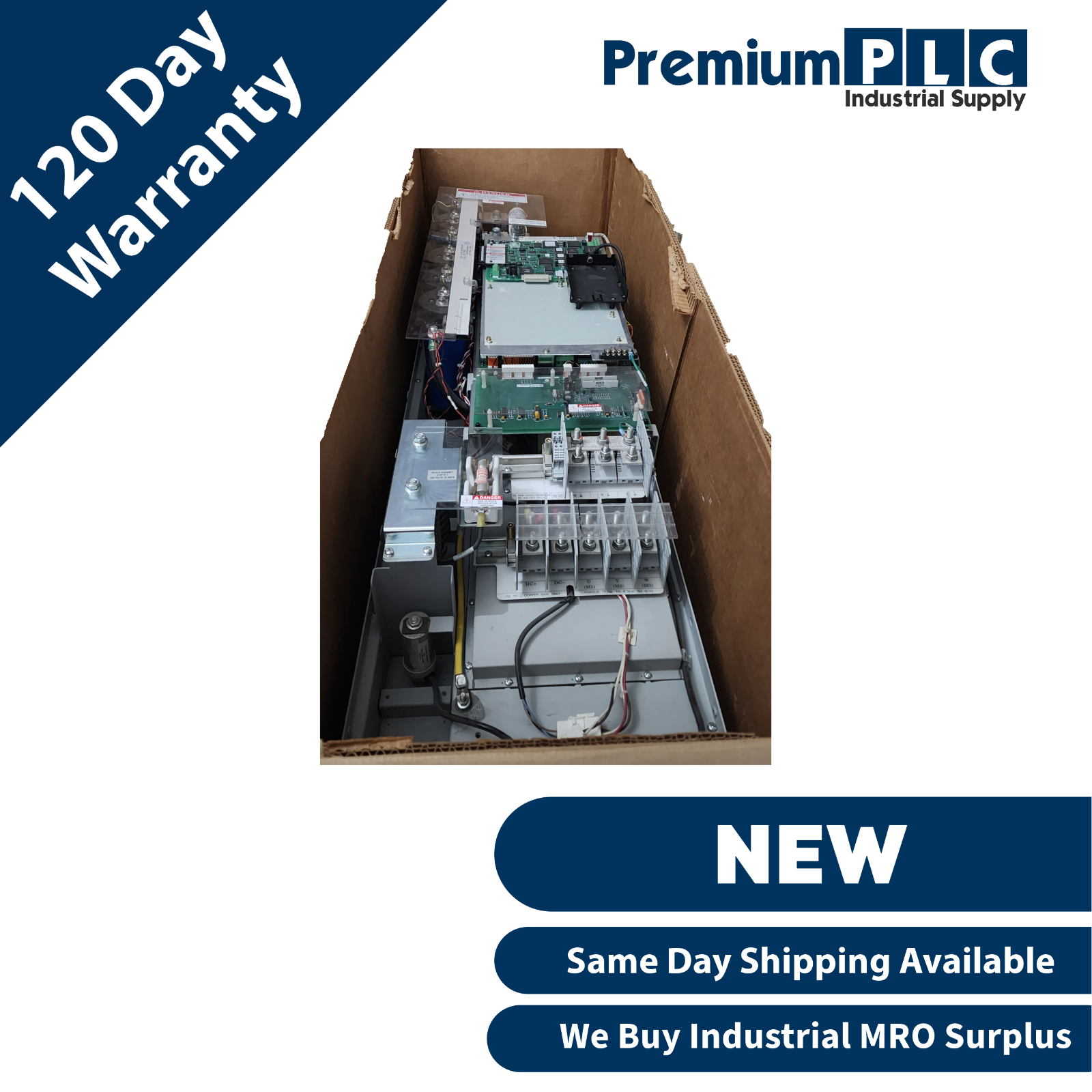 Used NEW ALLEN BRADLEY 1336T-R100-AN-GT0 /B 1336 FORCE 75kW/100HP AC INVERTER DRIVE