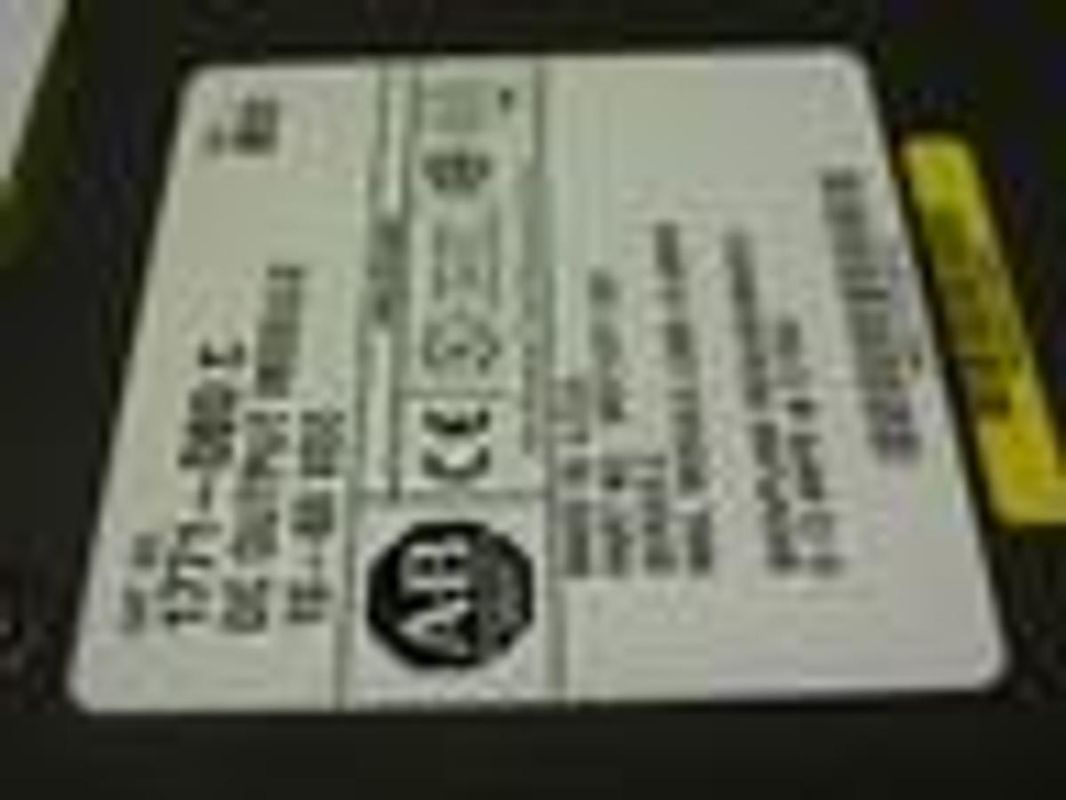 Used ALLEN BRADLEY 1771-OBD C REV B03 W/ 1771-WHF FIELD WIRING ARM 1771OBD