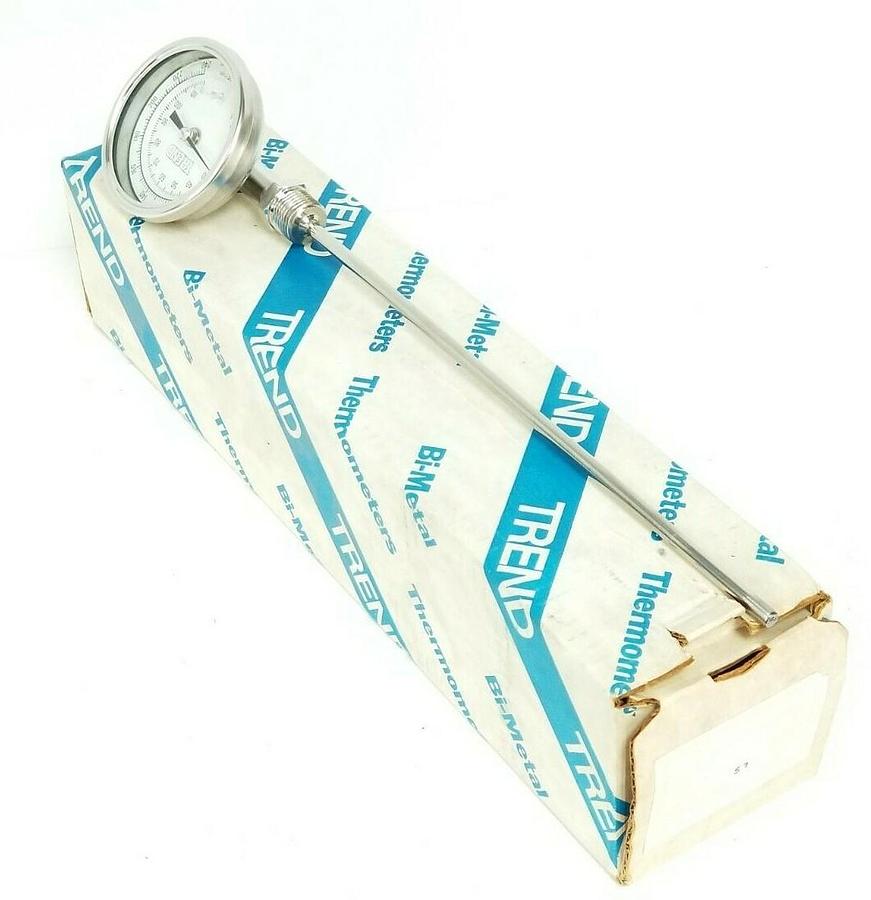 Used NIB TREND INSTRUMENTS MODEL 31LS THERMOMETER 12'' STEM 304.8mm 20-240 DEG. F