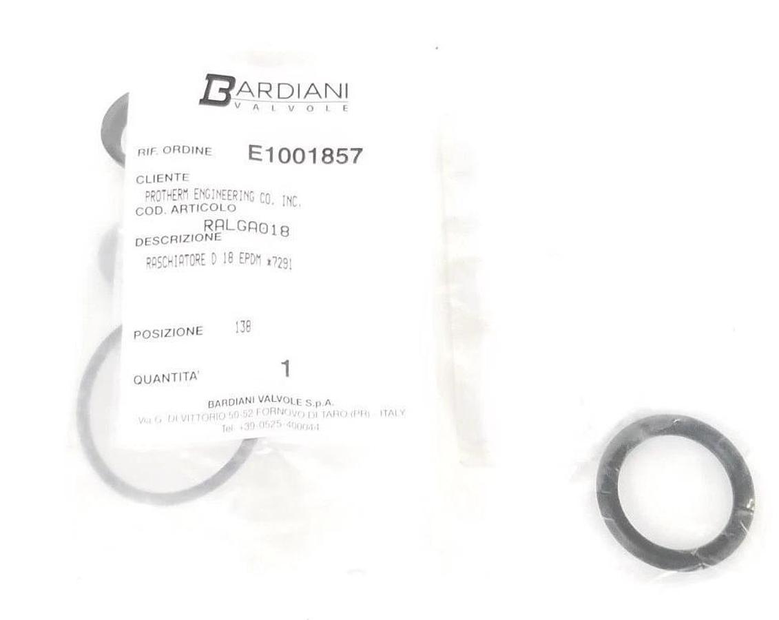 Used LOT OF BARDIANI VALVOLE O-RINGS TPJGM03106, RALGA018, RAAGM4187, TPGGM0181