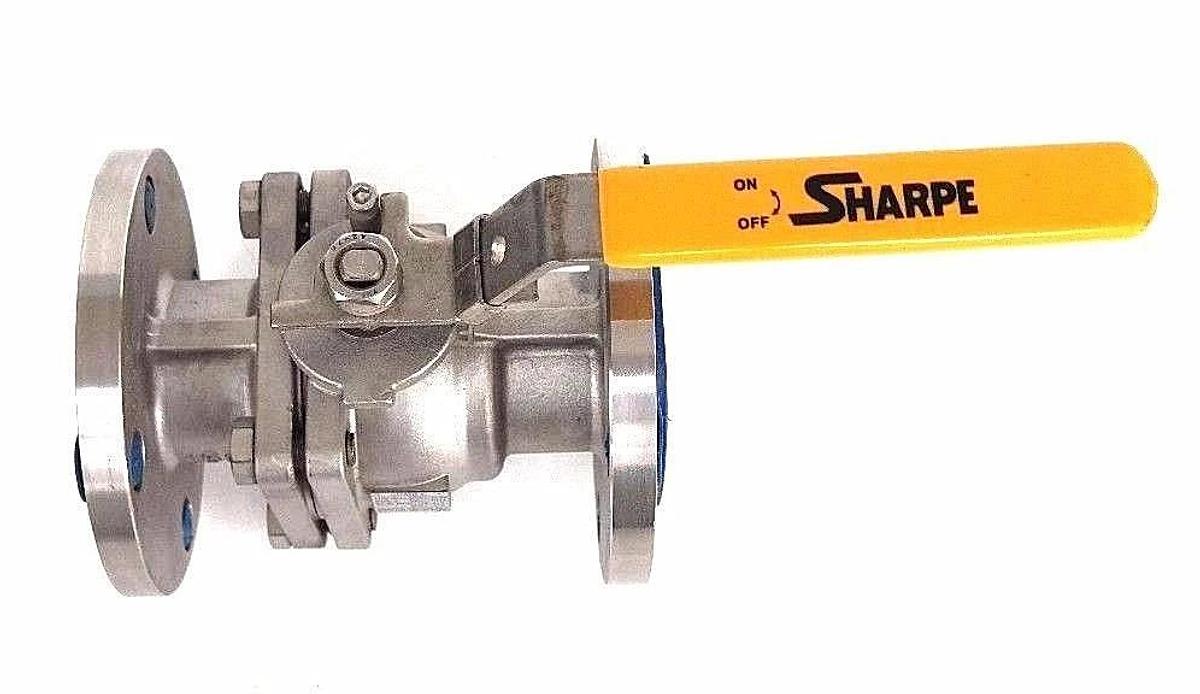 NEW SHARPE BODY-CF8M STAINLESS STEEL BALL VALVE 2" CF8M