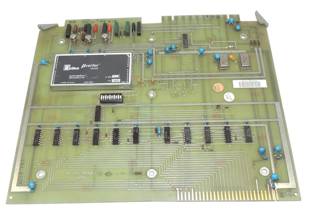 Used ALLEN BRADLEY UIG BOARD 634699A-92 W/ 629553-06 UVERTER