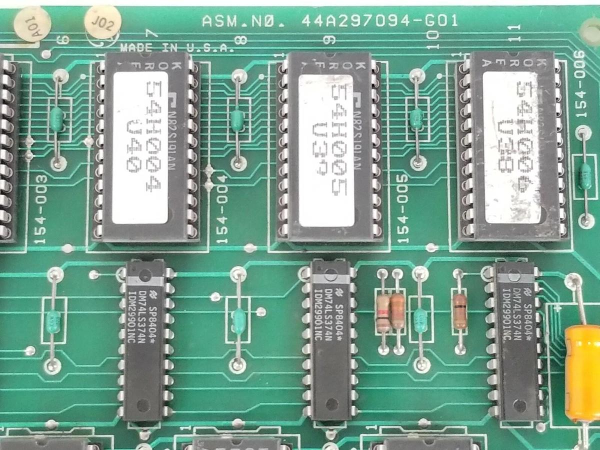 Used GE IC600CB502D CONTROL MODULE ASM. NO. 44A297094-G01 FAB NO. 44A717610-001 R02/2