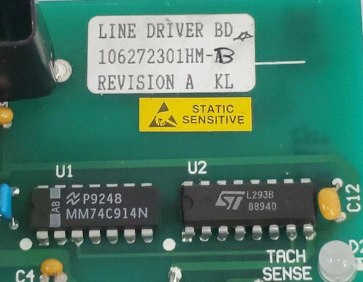 Used BOSTON / FINCOR 106272301HM-B LINE DRIVER BOARD REV: B KL 106272301HM