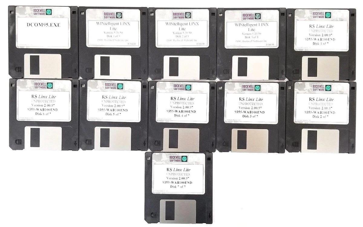 NEW ALLEN BRADLEY 9324RL0300END SOFTWARE