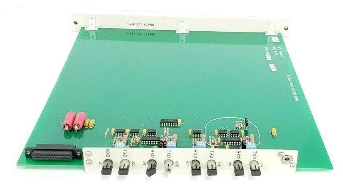 Used BETA PRODUCTS 309159 REV. 001A BETALOG 4100 FIBER MUX BOARD