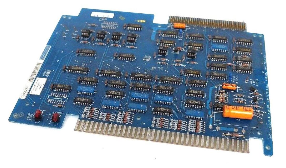 Used GENERAL ELECTRIC IC600YB911B OUTPUT MODULE 44B717380-002/1
