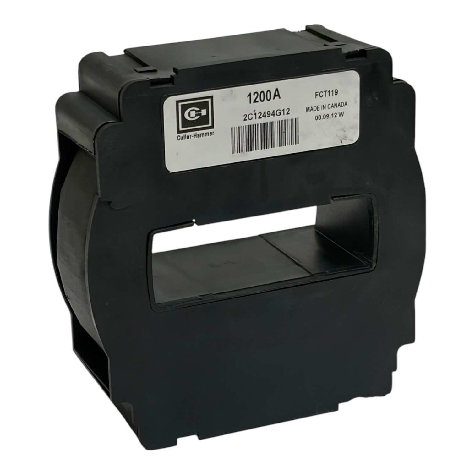 Used Cutler-Hammer 2C12494G12 1200A FCT119 Current Transformer