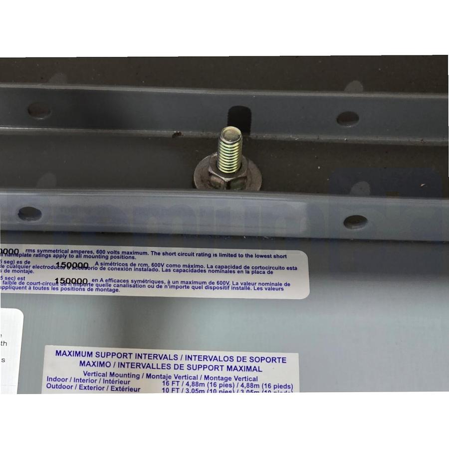 Used Square D COF2540G48PGE I-Line II Feeder Busway Straight 600VAC 4000A 3Ph 4W NEW