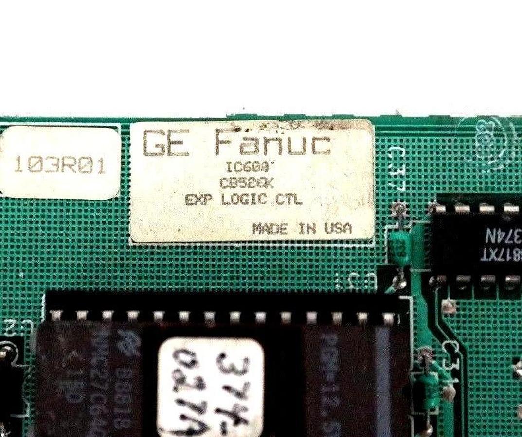 Used GE FANUC IC600CB526K EXPANDED LOGIC CONTROL MODULE 44A720734-G01