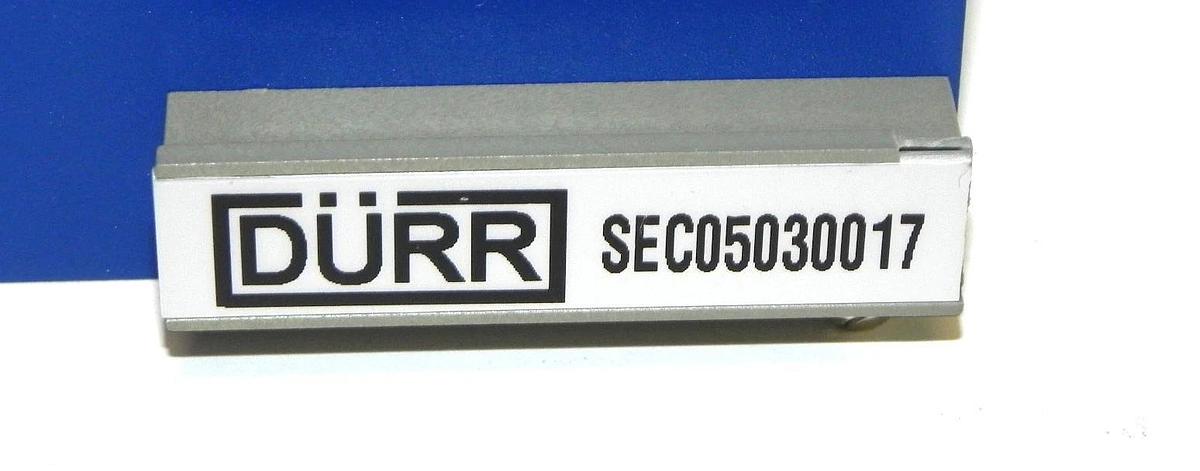 Used DURR SEC05030017 SERVO AMPLIFIER MODULE