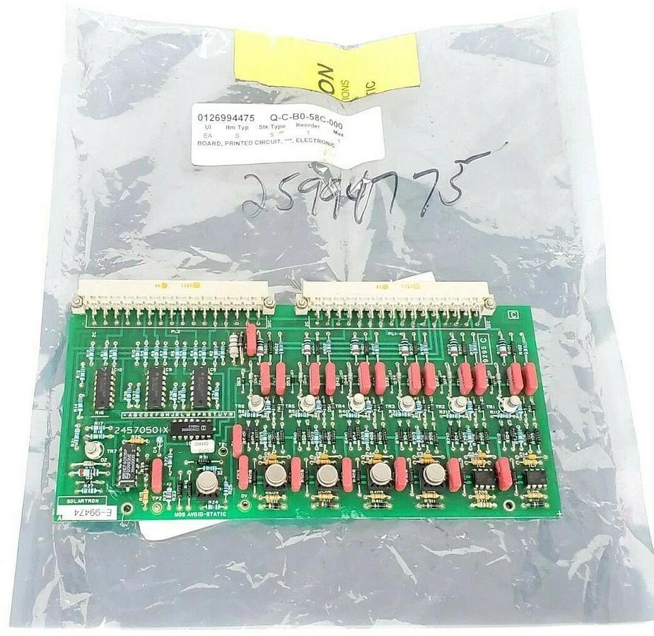 Refurbished SOLARTRON 24570501X CONTROL BOARD 24579501X 9295C (REPAIRED)