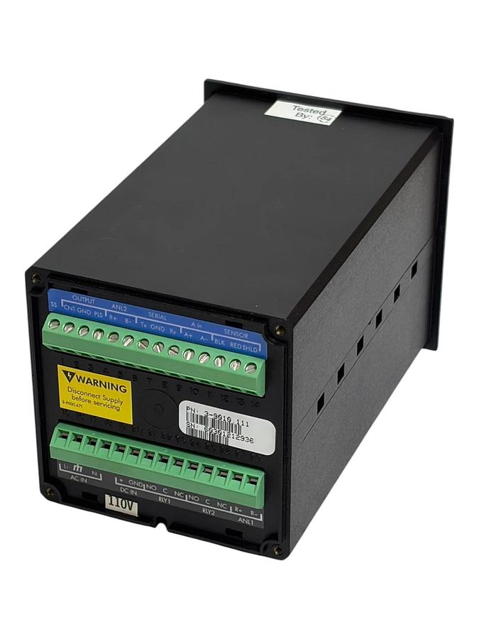 Used GF Signet 3-9010.111 Intelek-Pro 9010 Flow Controller 110V FOR PARTS OR REPAIR