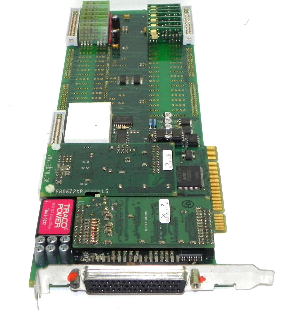 Used EBRU EB0671XC LS BOARD W/ EB0672XB BOARD INCLUDES TRACO TEM 3-0522, TEM30522