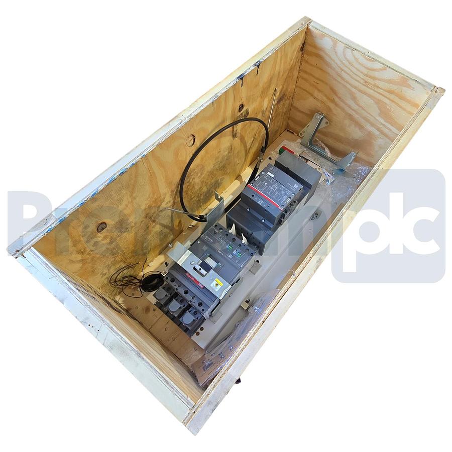ABB Tmax XT5N 400 Ekip Dip LS/I Breaker w/ AF305-30 Contactor 400A 100-250V +Acc