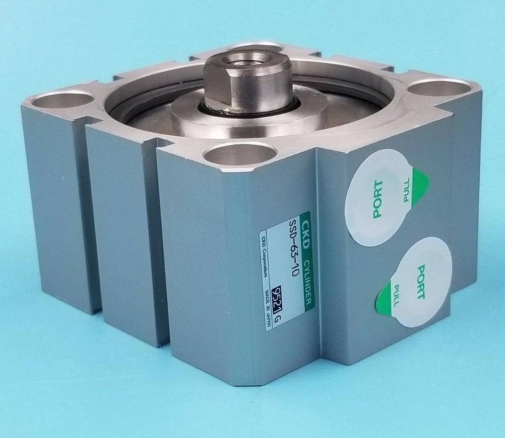 NEW CKD SSD-63-10 PNEUMATIC CYLINDER 63MM BORE, 10MM STROKE, SSD6310