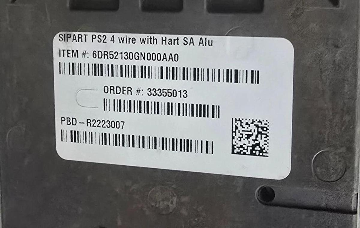 Siemens SIPART PS2 6DR5213-0GN00-0AA0 Smart Positioner HART Single-Acting NSMP